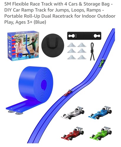 Flexible race track - 5m, with