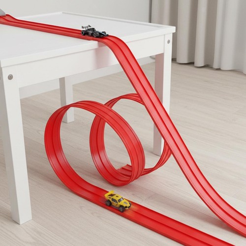 Flexible race car ramp track - race,